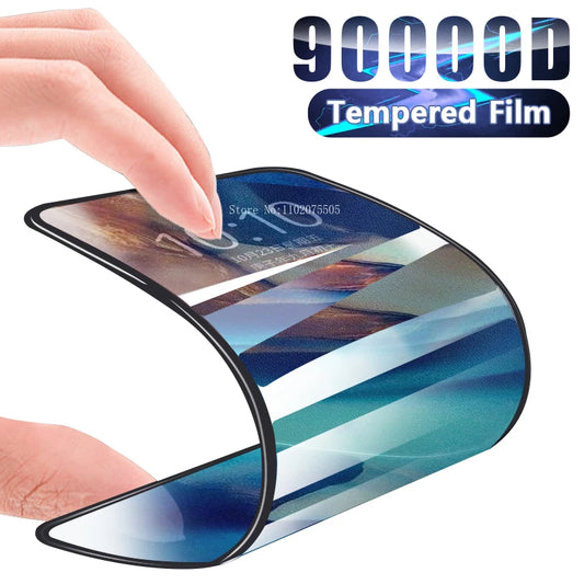 Premium Tempered Glass for Iphone 13 12 11 14 Pro Max Mini Screen Protector X XR XS Max 7 8 plus SE Phone Soft Glass Accessories